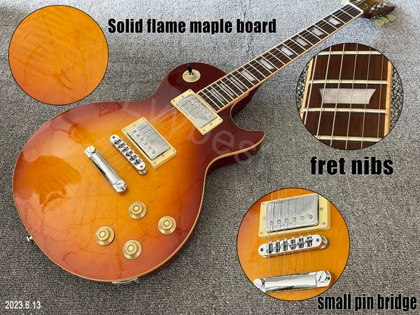 solid flame maple board electric guitar thin brown burst rosewood fingerboard fret nibs headstock with 2 wings one piece mahoga
solid flame maple board electric guitar thin brown burst rosewood fingerboard fret nibs headstock with 2 wings one piece mahoga