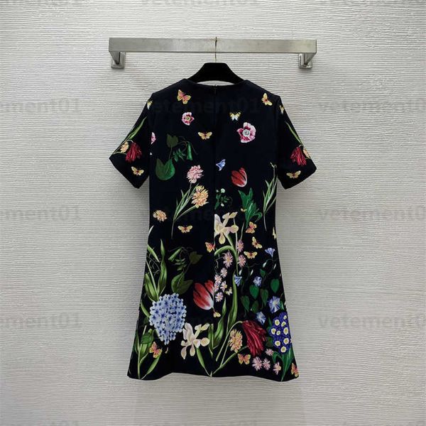 casual designer dresses women beaded with diamonds flowers butterfly print pattern a-line version of the round neck short-sleeved floral dre, Black;gray
casual designer dresses women beaded with diamonds flowers butterfly print pattern a-line version of the round neck short-sleeved floral dre, Black;gray