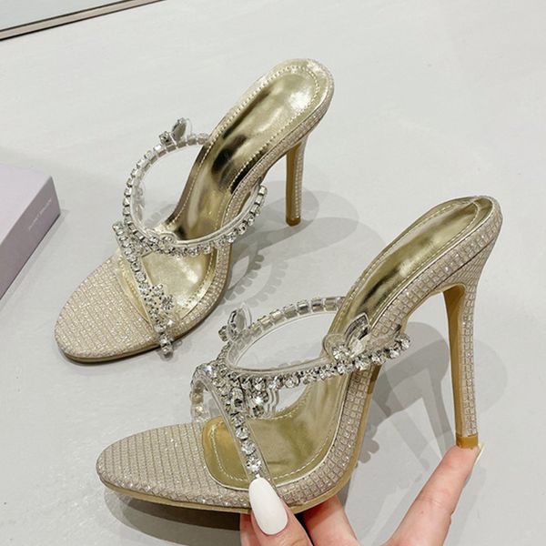 liyke fashion pvc transparent shoes for women mules rhinestone slippers summer party wedding crystal high heels golden sandals, Black
liyke fashion pvc transparent shoes for women mules rhinestone slippers summer party wedding crystal high heels golden sandals, Black