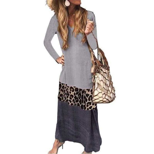 womens skirt dresses summer short sleeve v neck leopard print printing color contrast dress, Black;gray
womens skirt dresses summer short sleeve v neck leopard print printing color contrast dress, Black;gray
