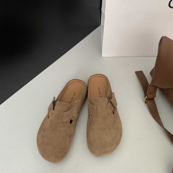 genuine leather in early spring 2022 new frosted cowhide wrapped half slippers for women wearing ugly and cute shoes, Black
genuine leather in early spring 2022 new frosted cowhide wrapped half slippers for women wearing ugly and cute shoes, Black