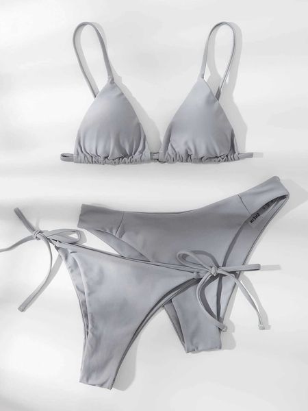 women's swimwear gossina bandage bikinis women swimwear halter swimsuit grey beach bathing suit low waist mujer thong biquinis three pi, White;black
women's swimwear gossina bandage bikinis women swimwear halter swimsuit grey beach bathing suit low waist mujer thong biquinis three pi, White;black