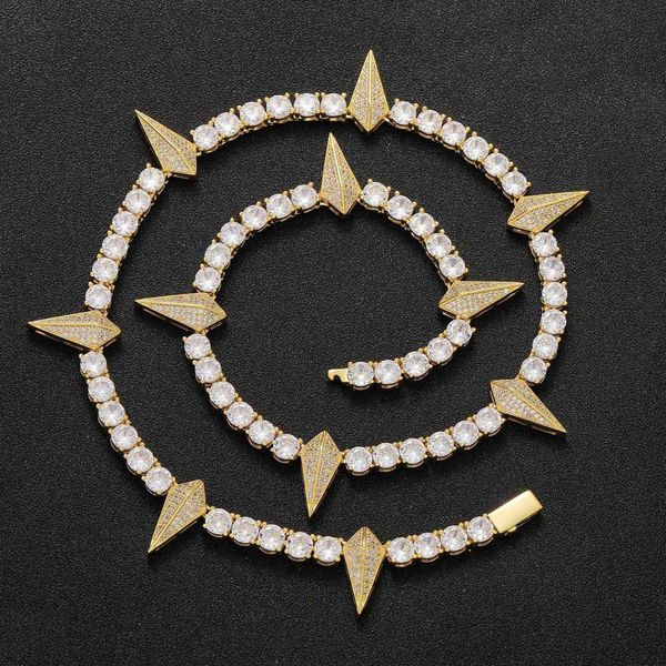 wholesale hip hop bling jewelry 5mm brass plated gold zircon tennis chain iced out bling cubic zircon cz tennis chain necklace, Silver
wholesale hip hop bling jewelry 5mm brass plated gold zircon tennis chain iced out bling cubic zircon cz tennis chain necklace, Silver