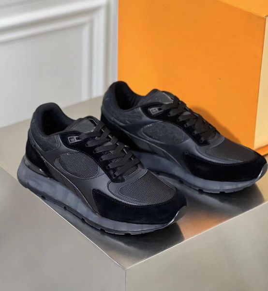 casual shoes famous brand mens run away sneakers platform trainers leathers mesh breathable lace up runner sports skate party dress discount, Black
casual shoes famous brand mens run away sneakers platform trainers leathers mesh breathable lace up runner sports skate party dress discount, Black