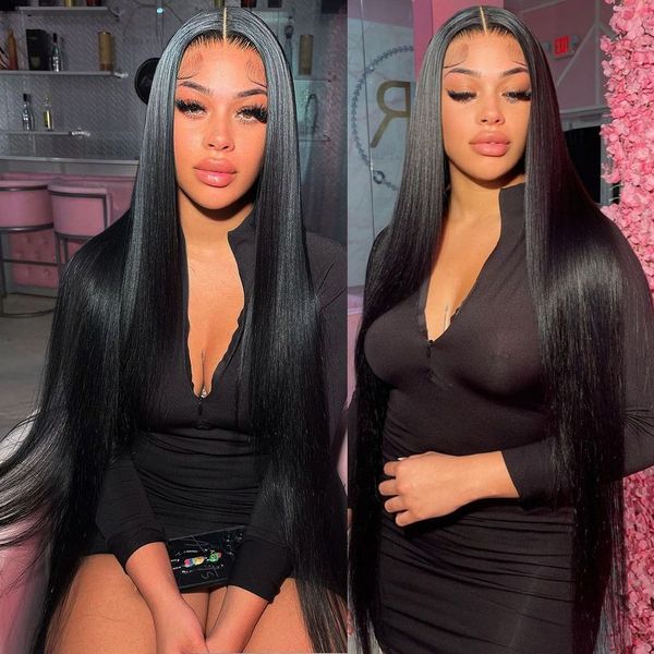 13x4 bone straight lace front wig preplucked transparent brazilian 30 40 inch human hair wigs for women 13x6 hd lace frontal wig, Black;brown
13x4 bone straight lace front wig preplucked transparent brazilian 30 40 inch human hair wigs for women 13x6 hd lace frontal wig, Black;brown