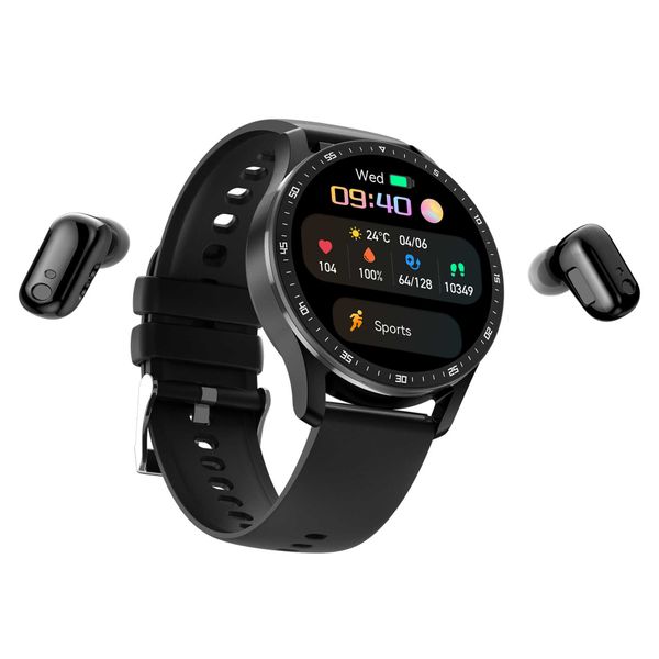 Image of X7 earphone smartwatch TWS Bluetooth call music offline payment 1.32 large screen IP67 waterproof ultra-thin