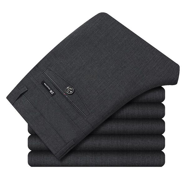 blazers spring autumn suit pants men business casual dress trousers mens solid straight classic office pants full length men suit pants, White;black
blazers spring autumn suit pants men business casual dress trousers mens solid straight classic office pants full length men suit pants, White;black