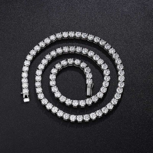 iced out 5mm 0.5ct cluster s925 silver moissanite diamond necklace tennis chain for men women
iced out 5mm 0.5ct cluster s925 silver moissanite diamond necklace tennis chain for men women