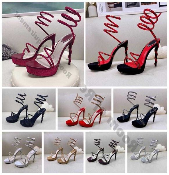 rene caovilla margot crystal sandal platform snake twining elegant sandals stiletto high heel crystal gold rhinestone dress shoes 6640140, Black
rene caovilla margot crystal sandal platform snake twining elegant sandals stiletto high heel crystal gold rhinestone dress shoes 6640140, Black