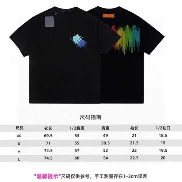 men's t-shirt brand designer new summer cotton short sleeve rainbow flower casual fashion black and white women's shirt couple cos, White;black
men's t-shirt brand designer new summer cotton short sleeve rainbow flower casual fashion black and white women's shirt couple cos, White;black