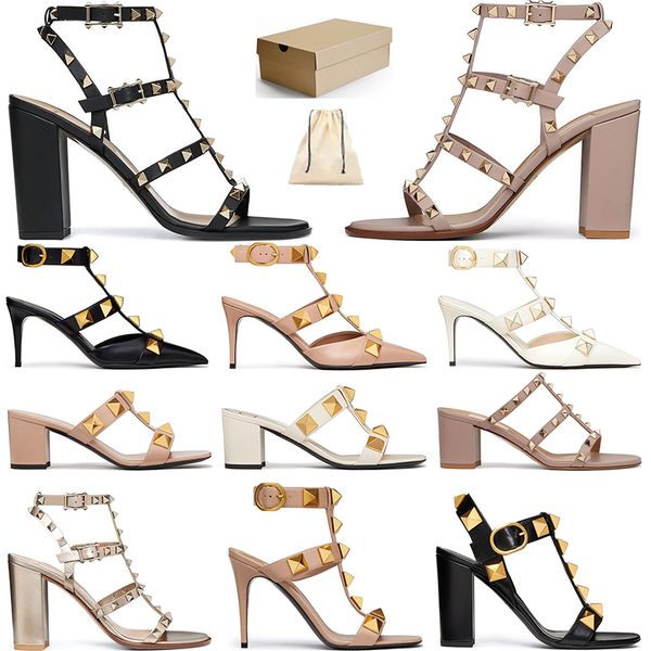 with box designer vt sandal with box women designers high heel dress sunmmer patent shoes ankle strap roman stud sandal rivets black stile w
with box designer vt sandal with box women designers high heel dress sunmmer patent shoes ankle strap roman stud sandal rivets black stile w