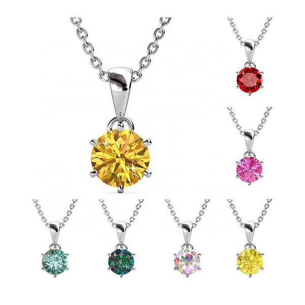 new arrival 2023 colored gemstone moissanite 925 silver solitaire 1ct stone pendant necklace jewelry for women destiny jewellery
new arrival 2023 colored gemstone moissanite 925 silver solitaire 1ct stone pendant necklace jewelry for women destiny jewellery