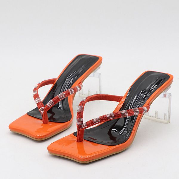 liyke summer outdoor beach party rhinestone slippers sandals transparent crystal strange heels sliders shoes women flip flops, Black
liyke summer outdoor beach party rhinestone slippers sandals transparent crystal strange heels sliders shoes women flip flops, Black