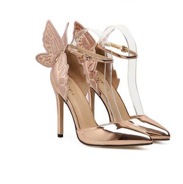 sophia webster evangeline angel-wing highs heel sandal butterfly rhinestone studded leather sandals with fine 11cm heel shoes, Black
sophia webster evangeline angel-wing highs heel sandal butterfly rhinestone studded leather sandals with fine 11cm heel shoes, Black