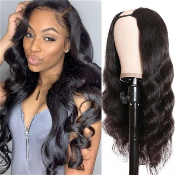 u part wig body wave human hair wigs for women brazilian glueless 10-34 inches wavy upgrade wig natural black wigs, Black;brown
u part wig body wave human hair wigs for women brazilian glueless 10-34 inches wavy upgrade wig natural black wigs, Black;brown