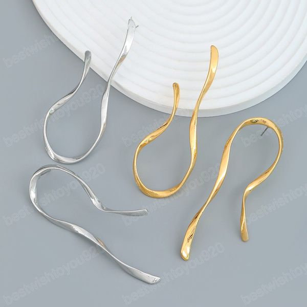 simple alloy geometric dangle earrings for women fashion jewelry exaggerated girl daily statement earrings accessories, Silver
simple alloy geometric dangle earrings for women fashion jewelry exaggerated girl daily statement earrings accessories, Silver