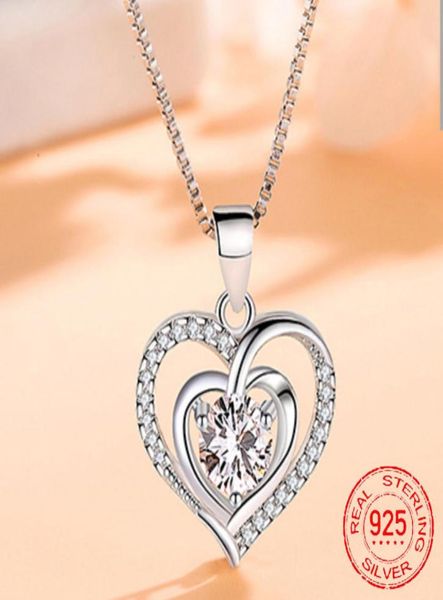 original solid 925 silver chain choker necklace luxury crystal cz love heart pendant necklaces women party jewelry gifts3443114
original solid 925 silver chain choker necklace luxury crystal cz love heart pendant necklaces women party jewelry gifts3443114