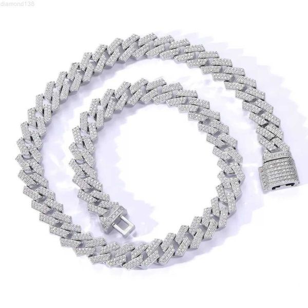 hip hop jewelry 12mm necklace gold plated iced out cz prong cuban link chain necklace diamond cuban chain, Silver
hip hop jewelry 12mm necklace gold plated iced out cz prong cuban link chain necklace diamond cuban chain, Silver