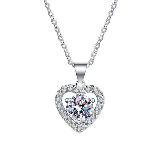 fine jewelry s925 sterling silver heart vvs moissanite necklace heart shaped pendant necklaces for girlfriend
fine jewelry s925 sterling silver heart vvs moissanite necklace heart shaped pendant necklaces for girlfriend