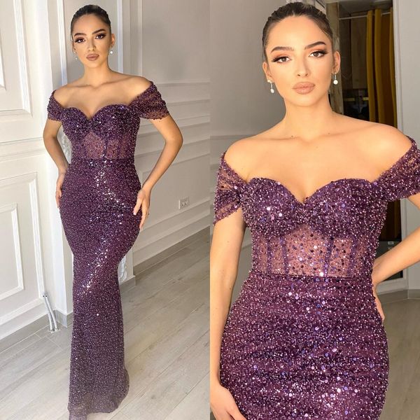 purple sequins prom dresses off shoulder sweetheart sheath party evening gowns formal long special occasion dress, Black
purple sequins prom dresses off shoulder sweetheart sheath party evening gowns formal long special occasion dress, Black