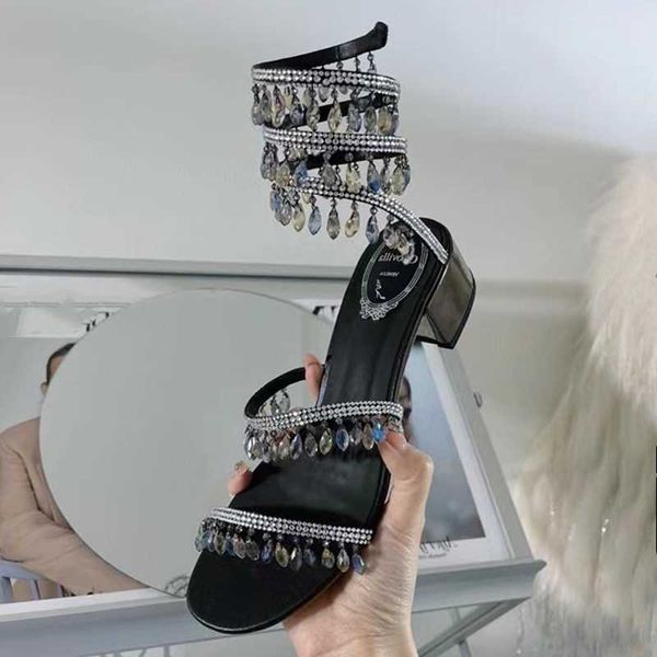 rene caovilla new women's sandals crystal black bling entangled rhinestone high heels summer shoes for women sandals 35-43size
rene caovilla new women's sandals crystal black bling entangled rhinestone high heels summer shoes for women sandals 35-43size