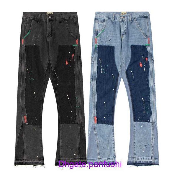 factory outlet wholesale designer shorts for sale the same g allery d ept graffiti hip hop jeans with straight tube loose pants are versatil, Blue
factory outlet wholesale designer shorts for sale the same g allery d ept graffiti hip hop jeans with straight tube loose pants are versatil, Blue