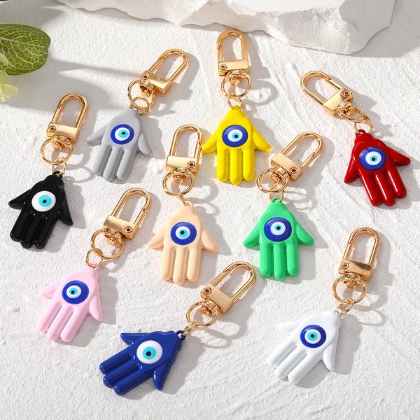 candy colors hamsa hand keychain key ring for women men fatima hand blue eye bag car key accessories pendant, Slivery;golden
candy colors hamsa hand keychain key ring for women men fatima hand blue eye bag car key accessories pendant, Slivery;golden