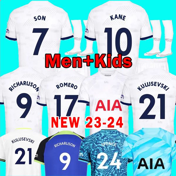kane son 22 23 24 richarlison soccer jersey kulusevski hojbjerg spence perisic udogie 2023 2024 lucas romero bissouma football kit shirt spu, Black;yellow
kane son 22 23 24 richarlison soccer jersey kulusevski hojbjerg spence perisic udogie 2023 2024 lucas romero bissouma football kit shirt spu, Black;yellow