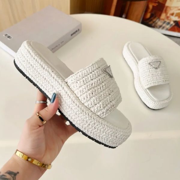 triangle logo raffian flatform sandals color natural a sleek sophisticated texture of woven raffian gives of these sandals with flatform sol, Black
triangle logo raffian flatform sandals color natural a sleek sophisticated texture of woven raffian gives of these sandals with flatform sol, Black