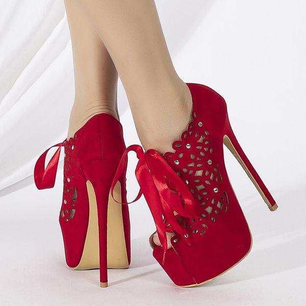 liyke spring autumn hollow out cross lace up women platform pumps peep toe party nightclub stripper heels pole dance shoes, Black
liyke spring autumn hollow out cross lace up women platform pumps peep toe party nightclub stripper heels pole dance shoes, Black