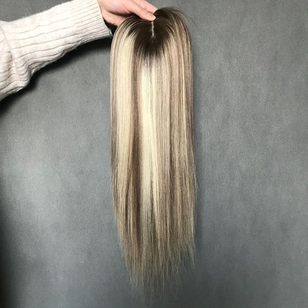 stock ombre human hair pieces mixed color 8c60# machinded injected silk women's toupee dark root highlights hair ers 6*7 inch 130% dens, Black;brown
stock ombre human hair pieces mixed color 8c60# machinded injected silk women's toupee dark root highlights hair ers 6*7 inch 130% dens, Black;brown