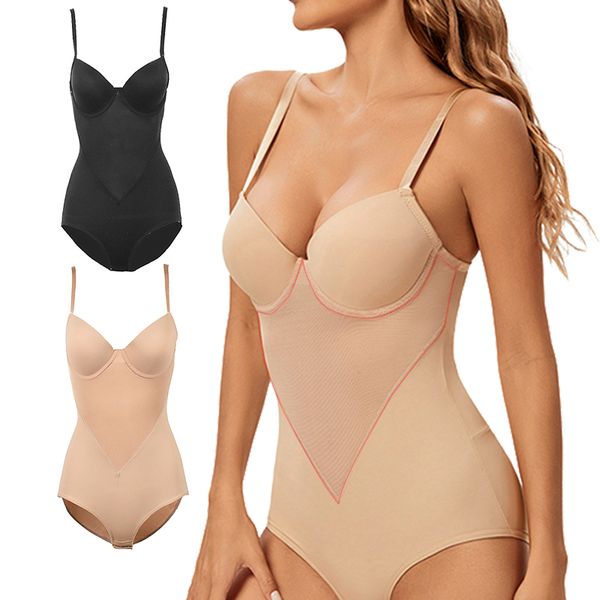 women's binders and shapers mesh bodysuit women breathable waist trainer butt lifter shaper slimming corset, Black;white
women's binders and shapers mesh bodysuit women breathable waist trainer butt lifter shaper slimming corset, Black;white