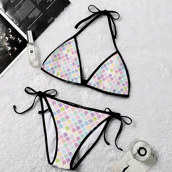 women's swimwear colorful mermaid scales squama animal 3d print women micro triangle bikini summer beachwear mankini cute beach suit7 z, White;black
women's swimwear colorful mermaid scales squama animal 3d print women micro triangle bikini summer beachwear mankini cute beach suit7 z, White;black