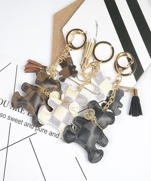 new fashion keychain cute style bear faux leather tassel simple decor bag pendant car key hanging accessories gift drop 6896487, Silver
new fashion keychain cute style bear faux leather tassel simple decor bag pendant car key hanging accessories gift drop 6896487, Silver