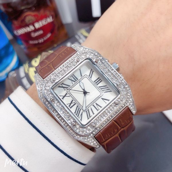 fashion women's watch automatic quartz movement brand watch rubber belt business sports transparent watch imported crystal mirror batte, Slivery;brown
fashion women's watch automatic quartz movement brand watch rubber belt business sports transparent watch imported crystal mirror batte, Slivery;brown