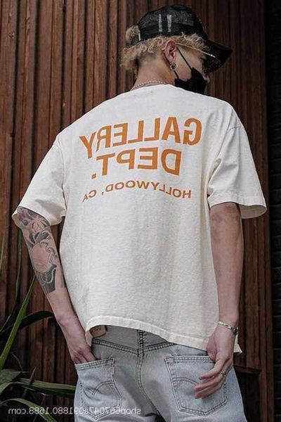 wholesale designer t shirt for sale g allery d ept gd fog high street distressed wash color letter printing short sleeve mens and womens pur, White;black
wholesale designer t shirt for sale g allery d ept gd fog high street distressed wash color letter printing short sleeve mens and womens pur, White;black