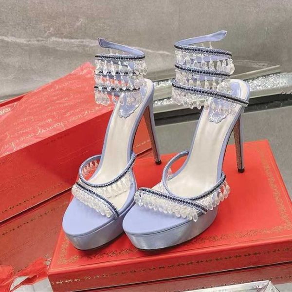 rene caovilla thenew sandals high heels dress shoes sandal luxury designer crystal ankle strap winding fashionable stiletto heel for womens, Black
rene caovilla thenew sandals high heels dress shoes sandal luxury designer crystal ankle strap winding fashionable stiletto heel for womens, Black