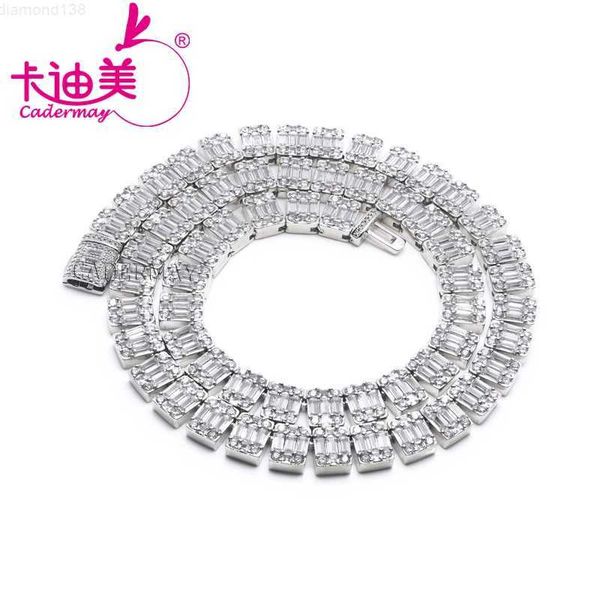 fashion hip hop jewelry 925 silver tennis necklace moissanite party gift for men women
fashion hip hop jewelry 925 silver tennis necklace moissanite party gift for men women