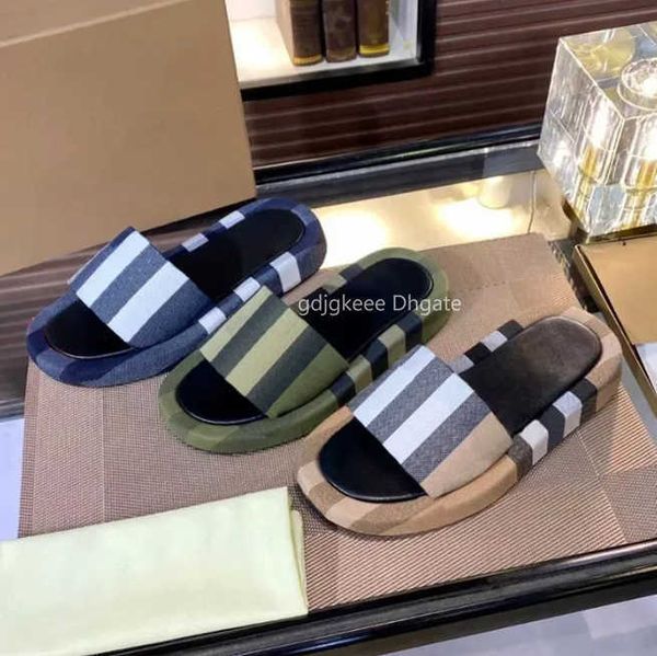 mens womens rubber slippers designer canvas platform bbr classic stripe plaid sandals summer beach outdoor cool slippers flat flip flops wit, Black
mens womens rubber slippers designer canvas platform bbr classic stripe plaid sandals summer beach outdoor cool slippers flat flip flops wit, Black