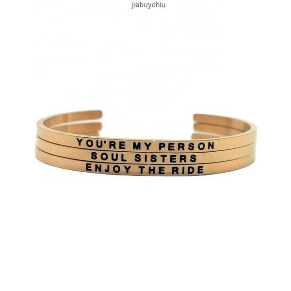 wholesale 316 steel custom engraved mantra inspirational daily reminder cuff bracelet good vibes bangle, Silver
wholesale 316 steel custom engraved mantra inspirational daily reminder cuff bracelet good vibes bangle, Silver