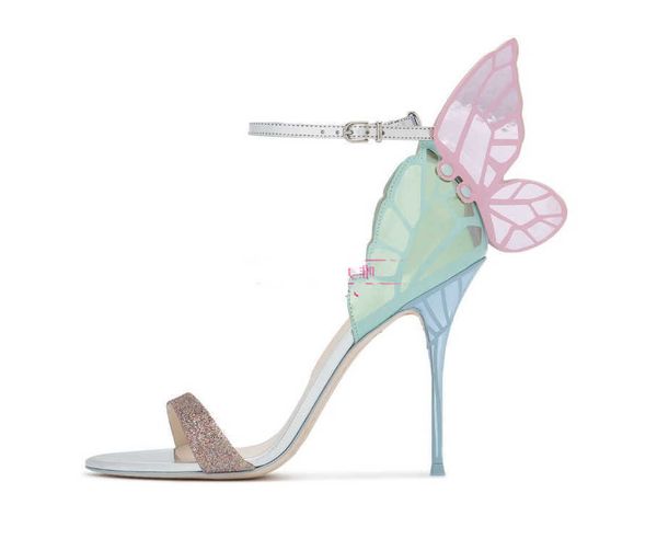 sophia webster ladies patent leather high heel sandals buckle rose solid butterfly ornaments sandals shoes pink/blue siz 34-42, Black
sophia webster ladies patent leather high heel sandals buckle rose solid butterfly ornaments sandals shoes pink/blue siz 34-42, Black