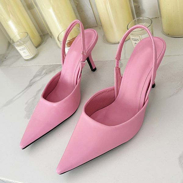 liyke fashion women thin high heels slingback sandals pointed toe slip on mules shoes ladies elegant shallow party dress pumps, Black
liyke fashion women thin high heels slingback sandals pointed toe slip on mules shoes ladies elegant shallow party dress pumps, Black
