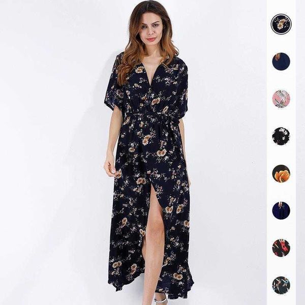 summer womens short sleeve floral dresses skirt vacation one piece french style v neck dress, Black;gray
summer womens short sleeve floral dresses skirt vacation one piece french style v neck dress, Black;gray