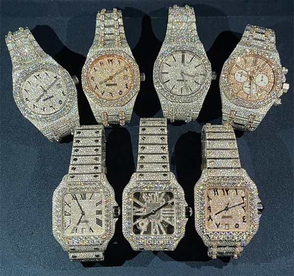 luxury mens watch movement watches for men iced out watch moissanite watch wristwatch mechanical automatic designer watches diamond watch mo, Slivery;brown
luxury mens watch movement watches for men iced out watch moissanite watch wristwatch mechanical automatic designer watches diamond watch mo, Slivery;brown