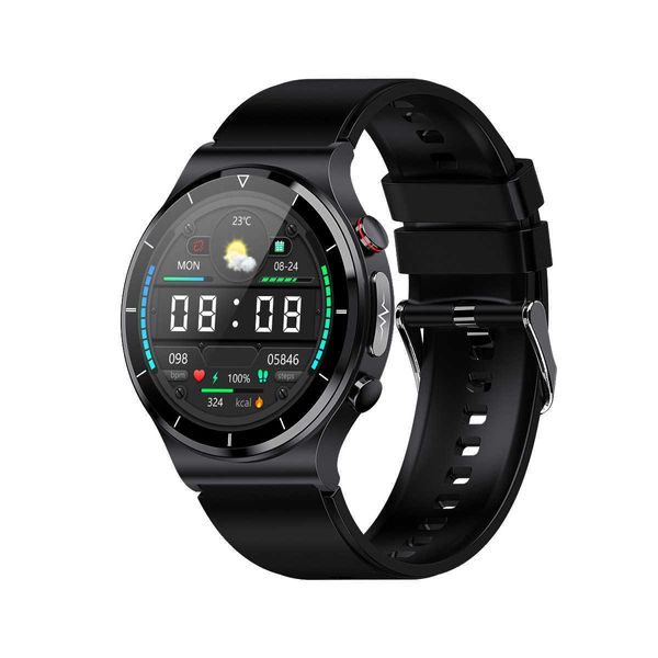 Image of E88 smartwatch ECG+PPG electrocardiogram blood oxygen temperature heart rate health monitoring wireless waterproof charging