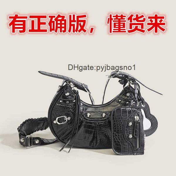 agci designer handbag evening balense ga b family locomotive bag cowboy underarm bag rivets crocodile pattern crescent single shoulder cross
agci designer handbag evening balense ga b family locomotive bag cowboy underarm bag rivets crocodile pattern crescent single shoulder cross