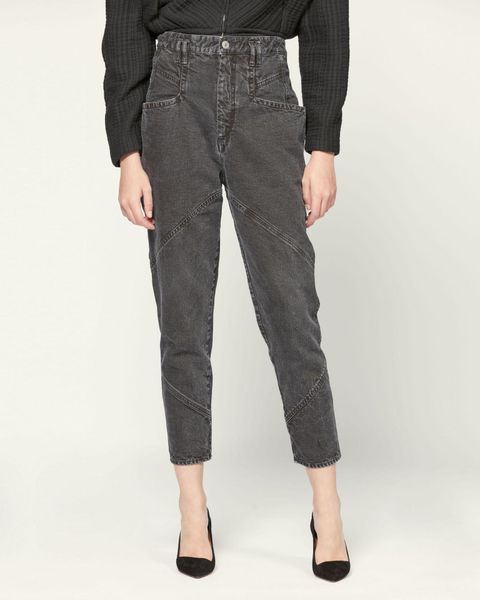 jeans 2021 autumn and winter grayblack stitching pocket highwaisted cropped trousers, Blue
jeans 2021 autumn and winter grayblack stitching pocket highwaisted cropped trousers, Blue