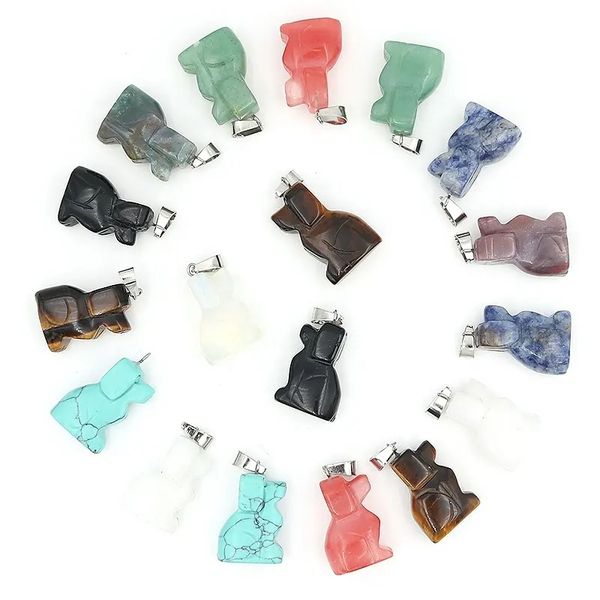 wholesale animal cute lucky dog pendant natural healing stone animal crystal pendant necklace for diy jewelry making, Bronze;silver
wholesale animal cute lucky dog pendant natural healing stone animal crystal pendant necklace for diy jewelry making, Bronze;silver