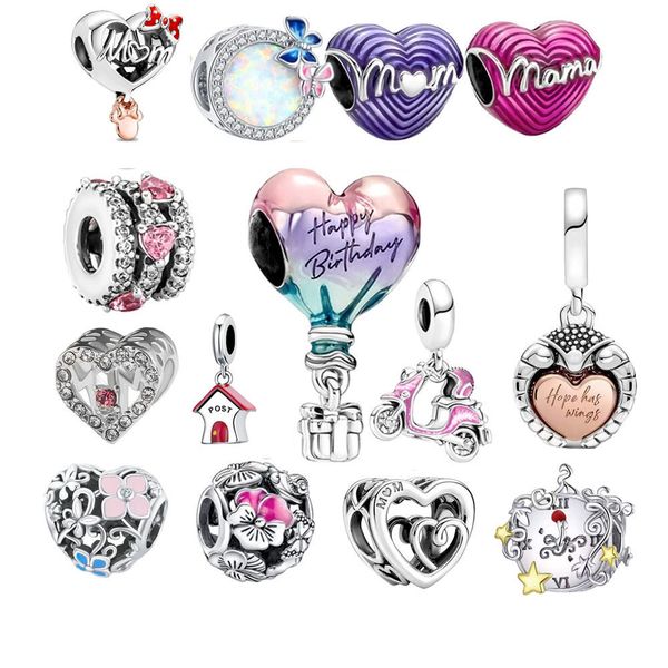 2023 real 925 sterling silver mother's day love balloon mm motorcycle pendant bracelet pandora charm bracelet diy original jewelry for, Black
2023 real 925 sterling silver mother's day love balloon mm motorcycle pendant bracelet pandora charm bracelet diy original jewelry for, Black