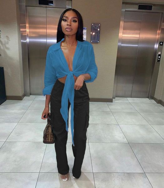 polos solid bandage blouse crop women turn down collar v neck long sleeve lace up loose casual shirts autumn clothing, White
polos solid bandage blouse crop women turn down collar v neck long sleeve lace up loose casual shirts autumn clothing, White